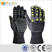 Sunnyhope Sicherheitsschutzhandschuhe Hochschlagschutzhandschuhe